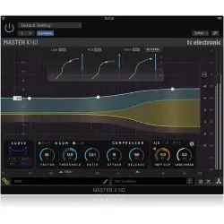 TC Electronic MASTER X HD-DT Dinamik Kontrol Prosesörü Plug-In Hardware Kontrol Cihazı - 3