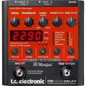 TC Electronic Nova Delay Gitar Pedalı - TC Electronic