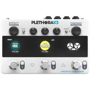 TC Electronic Plethora X3 Multi-Effect Pedal for Electric Guitar - 1
