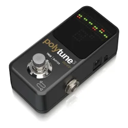 TC Electronic PolyTune 3 Noir Dahili Buffer'lı Polifonik Akort Pedalı - 3