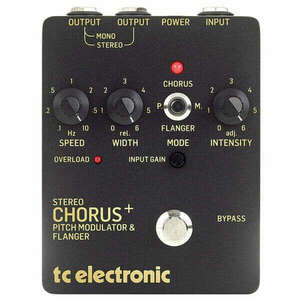 TC Electronic SCF Gold Stereo Chorus Flanger Pedal - 1