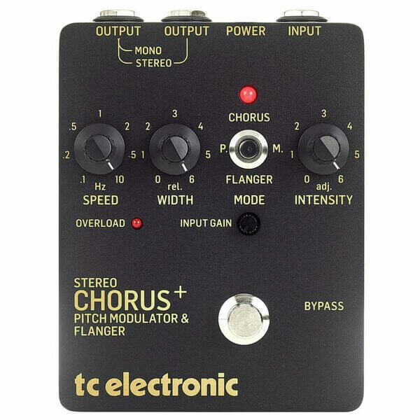 Tc Electronic - TC Electronic SCF Gold Stereo Chorus Flanger Pedal