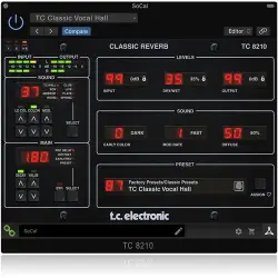 TC Electronic TC8210-DT Reverb Plug-In Hardware Kontrol Cihazı - 5