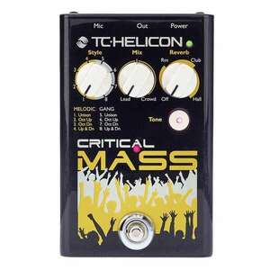 TC Helicon Critical Mass Vokal Efekt Pedalı - TC Helicon