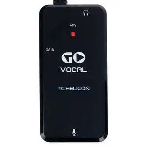 TC Helicon GO VOCAL Mobil cihazlar için Mikrofon Preamp - 3