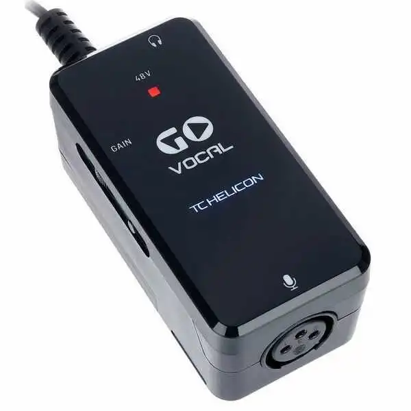 TC Helicon - TC Helicon GO VOCAL Mobil cihazlar için Mikrofon Preamp