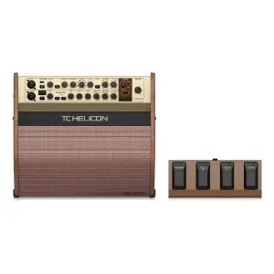 TC Helicon Harmony V100 2 Kanallı Looper ve Vokal İşlemcili Akustik Combo Amfi - 5