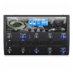 TC Helicon VoiceLive 3 Extreme Vokal ve Gitar Efekt Pedalı - TC Helicon