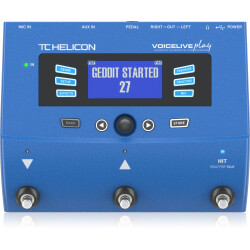 TC Helicon VoiceLive Play Vokal Efekt ve Looper Pedalı - 2