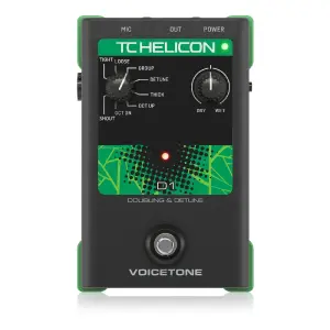TC Helicon VoiceTone D1 Vokal Doubler Efekt Pedalı - 2