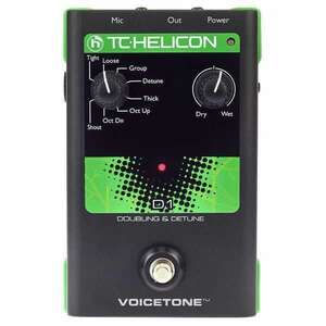 TC Helicon Voicetone D1 Vokal Efekt Pedalı - TC Helicon