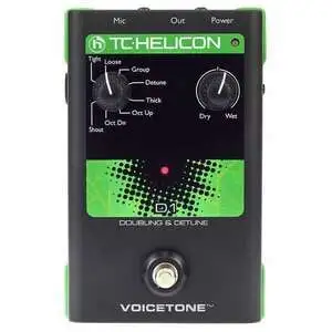 TC Helicon Voicetone D1 Vokal Efekt Pedalı - 1