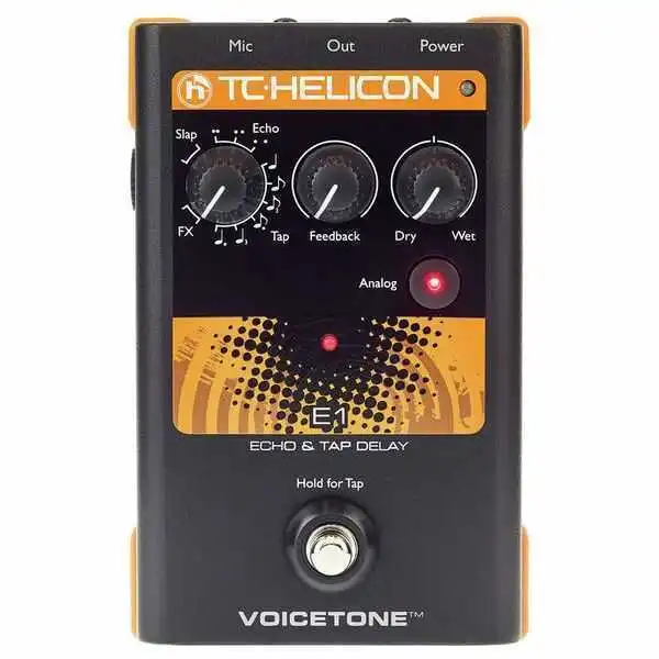 TC Helicon - TC Helicon Voicetone E1 Vokal Efekt Pedalı