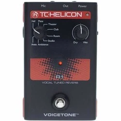 TC Helicon Voicetone R1 Vokal Reverb Pedalı - 1