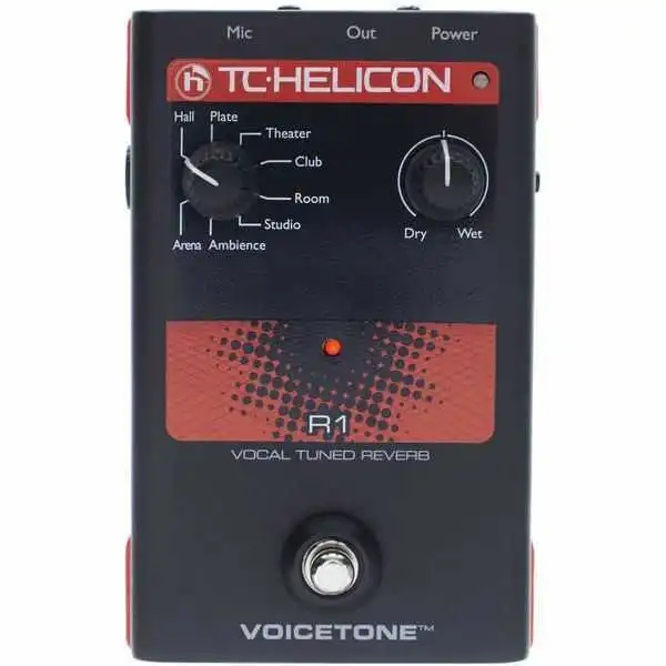 TC Helicon - TC Helicon Voicetone R1 Vokal Reverb Pedalı