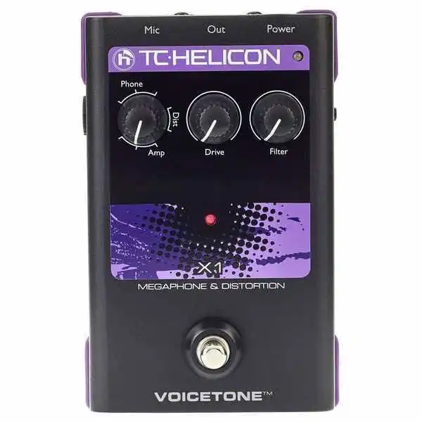 TC Helicon - TC Helicon Voicetone X1 Vokal Efekt Pedalı