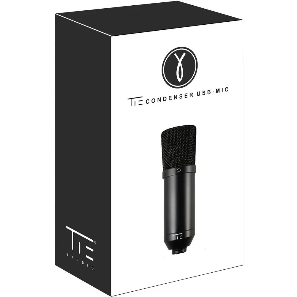 Tie Products USB Kondenser Mikrofon (Siyah) - 4