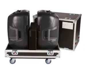 Tour Style Transporter for (2) 15″ speakers | G-TOUR SPKR-215 - 2