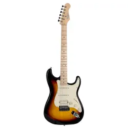 Trion TGP-112-SB Aksesuar ve Amfi Dahil Sunburst Elektro Gitar Seti - 2