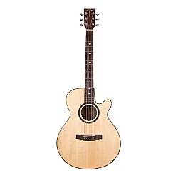 TYMA A2 CUSTOM ZL Auditorium Cutaway Elektro Akustik Gitar - TYMA