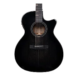 TYMA G-10 BKS CE Grand Auditorium Cutaway Elektro Akustik Gitar - 3