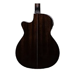 TYMA G-10 BKS CE Grand Auditorium Cutaway Elektro Akustik Gitar - 4