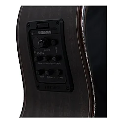 TYMA G-10 BKS CE Grand Auditorium Cutaway Elektro Akustik Gitar - 5