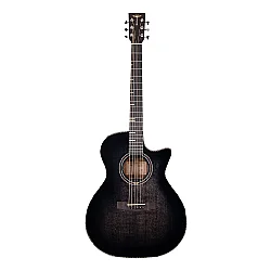 TYMA G-10 BKS Grand Auditorium Cutaway Akustik Gitar - TYMA