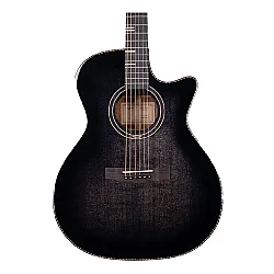 TYMA G-10 BKS Grand Auditorium Cutaway Akustik Gitar - 3