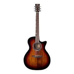 TYMA G-20S BRS CE Grand Auditorium Cutaway Elektro Akustik Gitar - TYMA