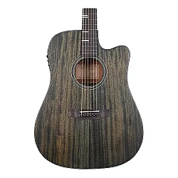 TYMA HDC-350M AB CE Cutaway Dreadnought Elektro Akustik Gitar - 3