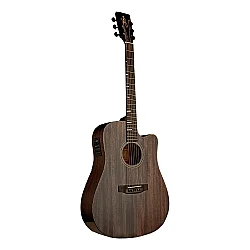 TYMA HDC-350M DP Cutaway Elektro Akustik Gitar - 4