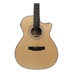 TYMA HG-60 CE Cutaway Grand Auditorium Elektro Akustik Gitar - 3