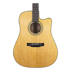 TYMA TD-18 CE Dreadnought Cutaway Elektro Akustik Gitar - 3