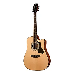 TYMA TD-1C Cutaway Dreadnought Elektro Akustik Gitar - 5
