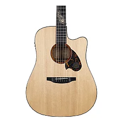 TYMA TD-5CE PRO Dreadnought Cutaway Elektro Akustik Gitar - 3