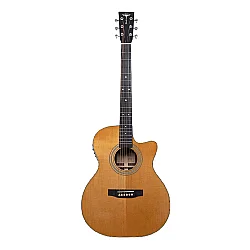 TYMA TFC-28 CE PSY-301 Cutaway Elektro Akustik Gitar - TYMA