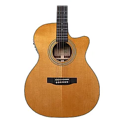TYMA TFC-28 CE PSY-301 Cutaway Elektro Akustik Gitar - 3