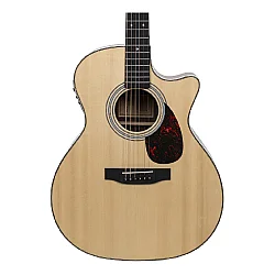 TYMA TG-12 CE PSY-301 Cutaway Grand Auditorium Elektro Akustik Gitar - 3