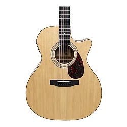 TYMA TG-12K CE PSY-301 Cutaway Grand Auditorium Elektro Akustik Gitar - 3