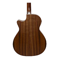 TYMA TG-12K CE PSY-301 Cutaway Grand Auditorium Elektro Akustik Gitar - 4