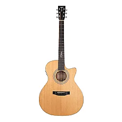 TYMA TG-15 CE Cutaway Grand Auditorium Elektro Akustik Gitar - TYMA