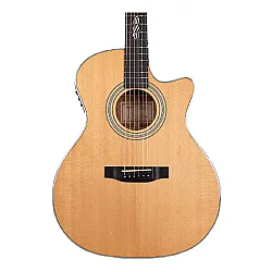 TYMA TG-15 CE Cutaway Grand Auditorium Elektro Akustik Gitar - 3