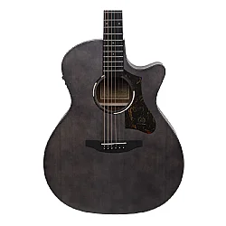 TYMA TG-2 BKS CE Cutaway Grand Auditorium Siyah Elektro Akustik Gitar - 3