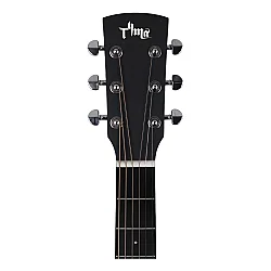 TYMA TG-2 BKS CE Cutaway Grand Auditorium Siyah Elektro Akustik Gitar - 5