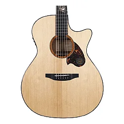 TYMA TG-5 PRO CE Grand Auditorium Cutaway Elektro Akustik Gitar - 3