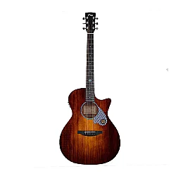 TYMA TG-5CE BRS Grand Auditorium Cutaway Elektro Akustik Gitar - TYMA