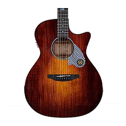TYMA TG-5CE BRS Grand Auditorium Cutaway Elektro Akustik Gitar - 3