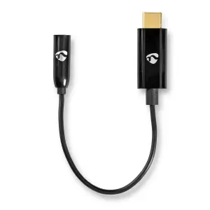 Nedis Cable USB-C Erkek - 3.5 mm Dişi 0.15 m Çevirici Kablo - 1