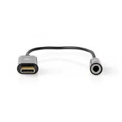 Nedis Cable USB-C Erkek - 3.5 mm Dişi 0.15 m Çevirici Kablo - 3